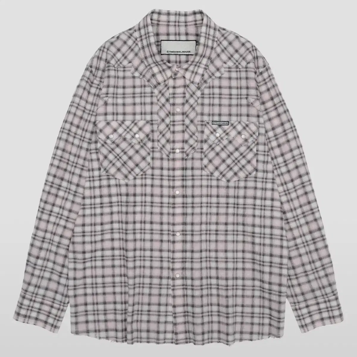 더바이닐하우스 WESTERN CHECK SHIRTS 웨스턴 체크 셔츠